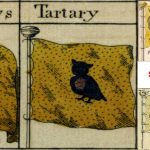 Griffin and Owl flags of Grand Tartary Flags of Grand Tartary