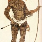 Timucuan Indian with bow Timucuan Indian with bow